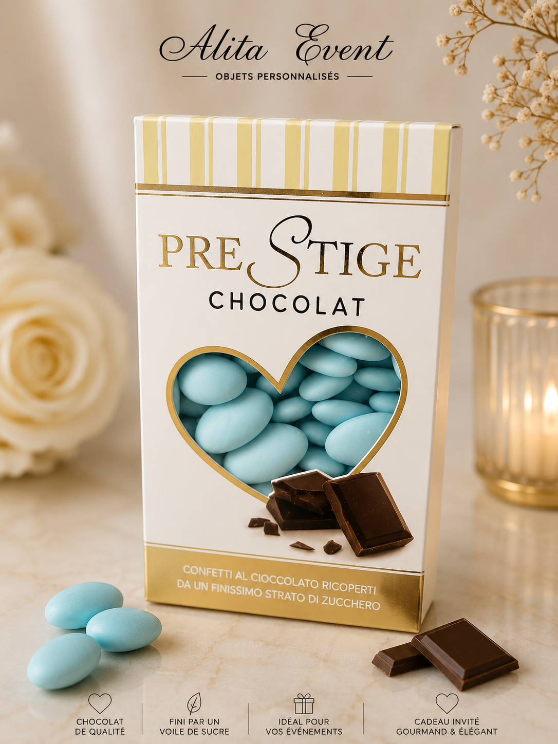 Dragées au chocolat – Prestige Chocolat