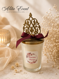 Bougie parfumée personnalisée – Bienvenue Princesse