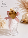 Fiole parfumée personnalisée avec fleurs séchées&nbsp;