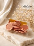 Cire à cacheter Rose poudré – Lot de 50 pièces
