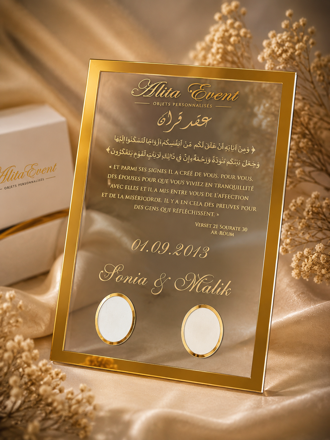 Contrat de Mariage Personnalisé avec Empreintes