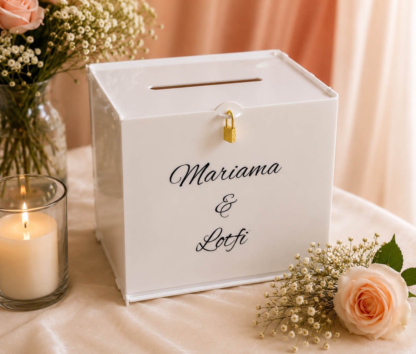 Urne de Mariage Personnalisée