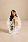 Cadeau Invité Parfum Personnalisé – Mariée Élégante
