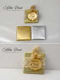 Chocolat Personnalisé Élégant