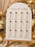 Plan de Table pour Mariage