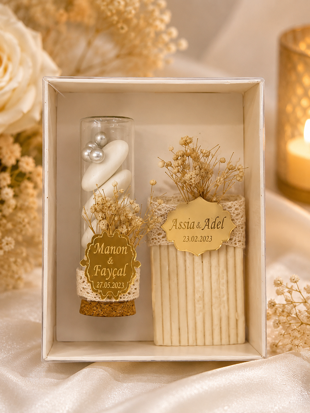 Coffret Savon et Dragées