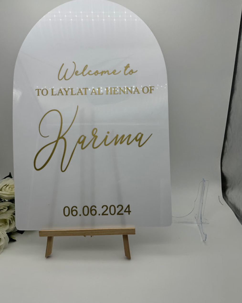 Panneaux de bienvenue - arche