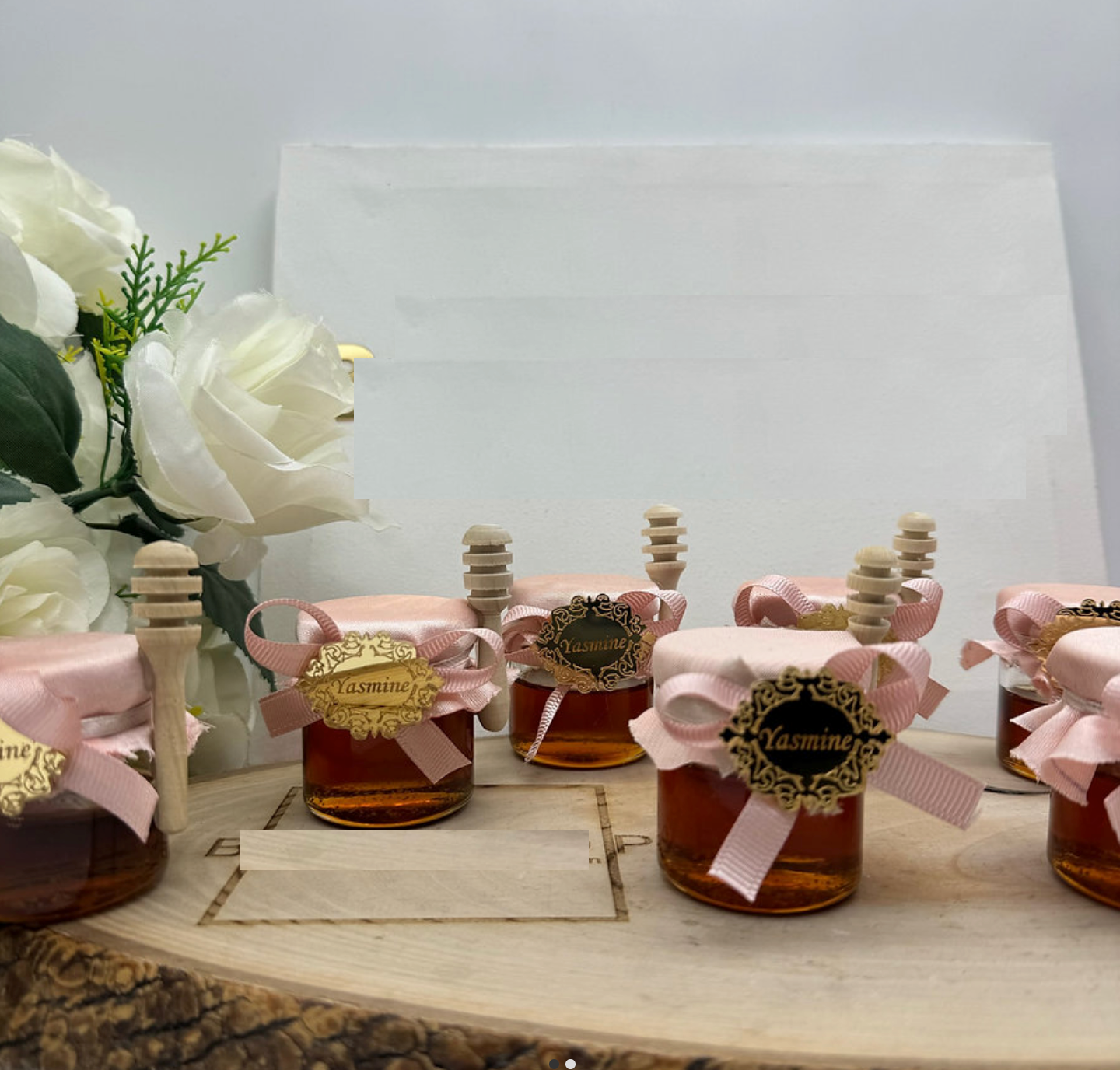 10 pot de miel personnalisé