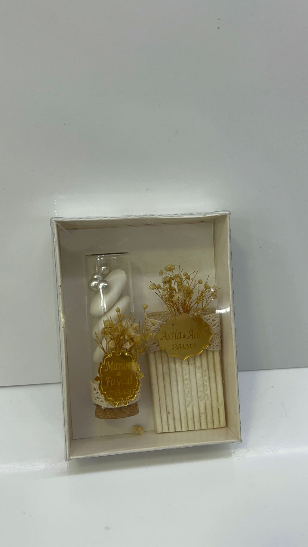 Coffret Savon et Dragées