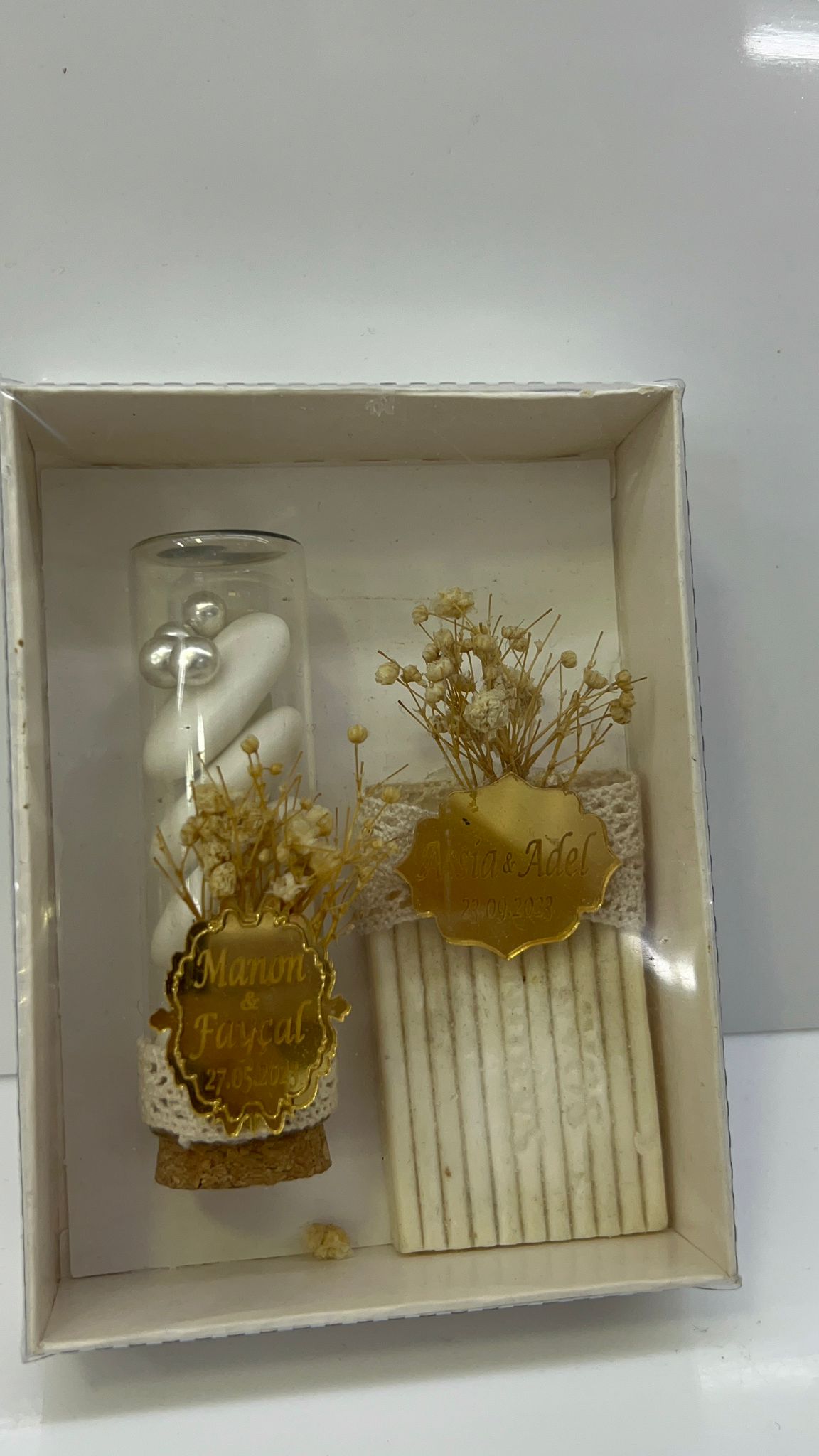 Coffret Savon et Dragées