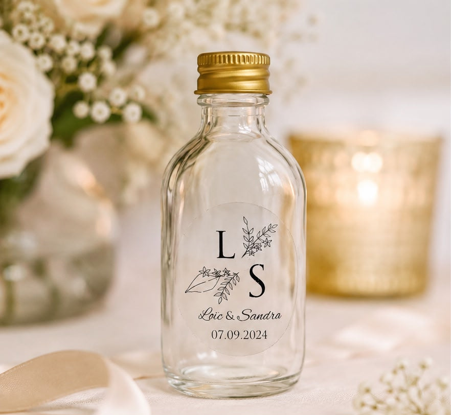 Bouteille Personnalisée en Verre
