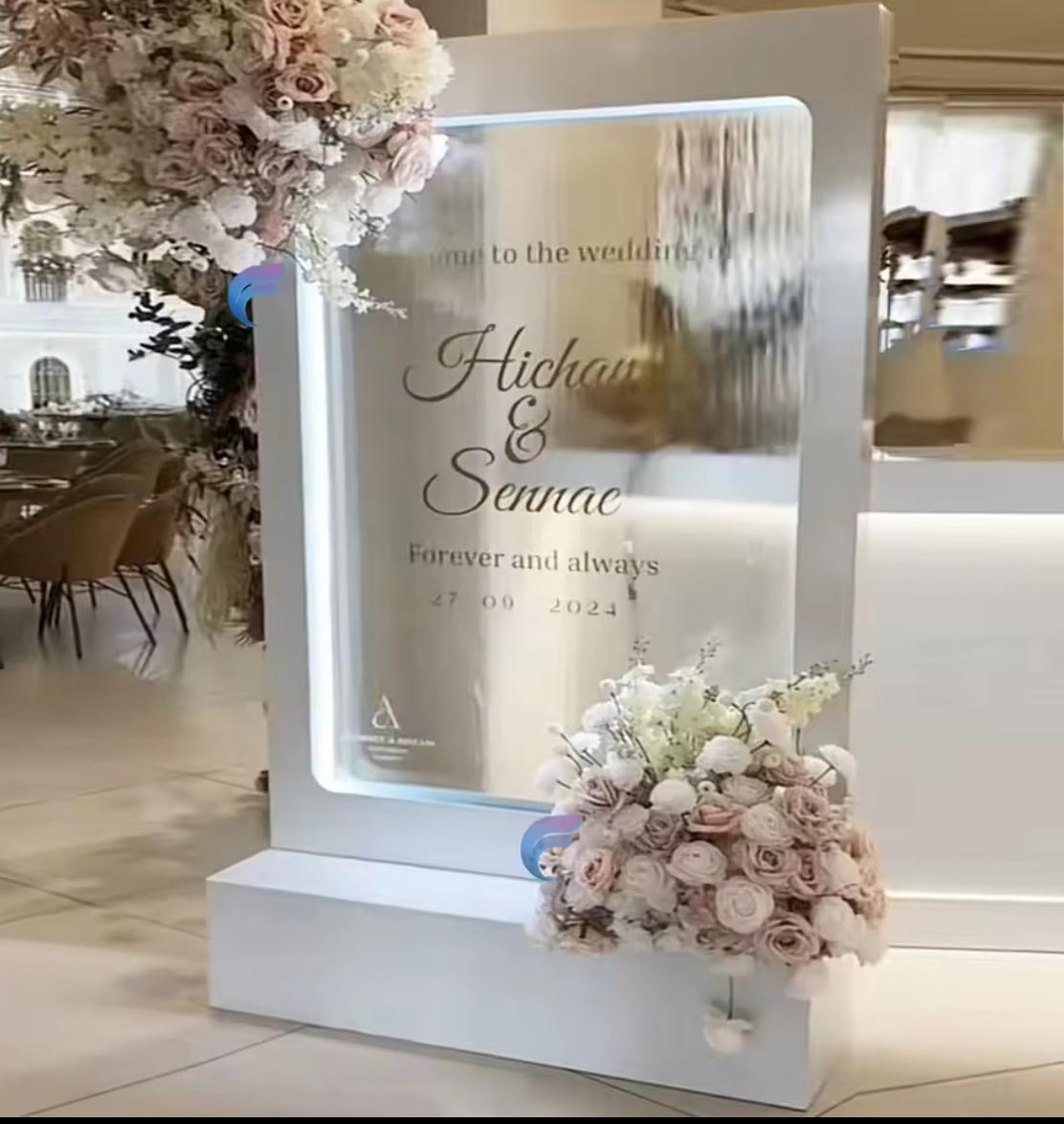 Tableau Fontaine Lumineux Personnalisé